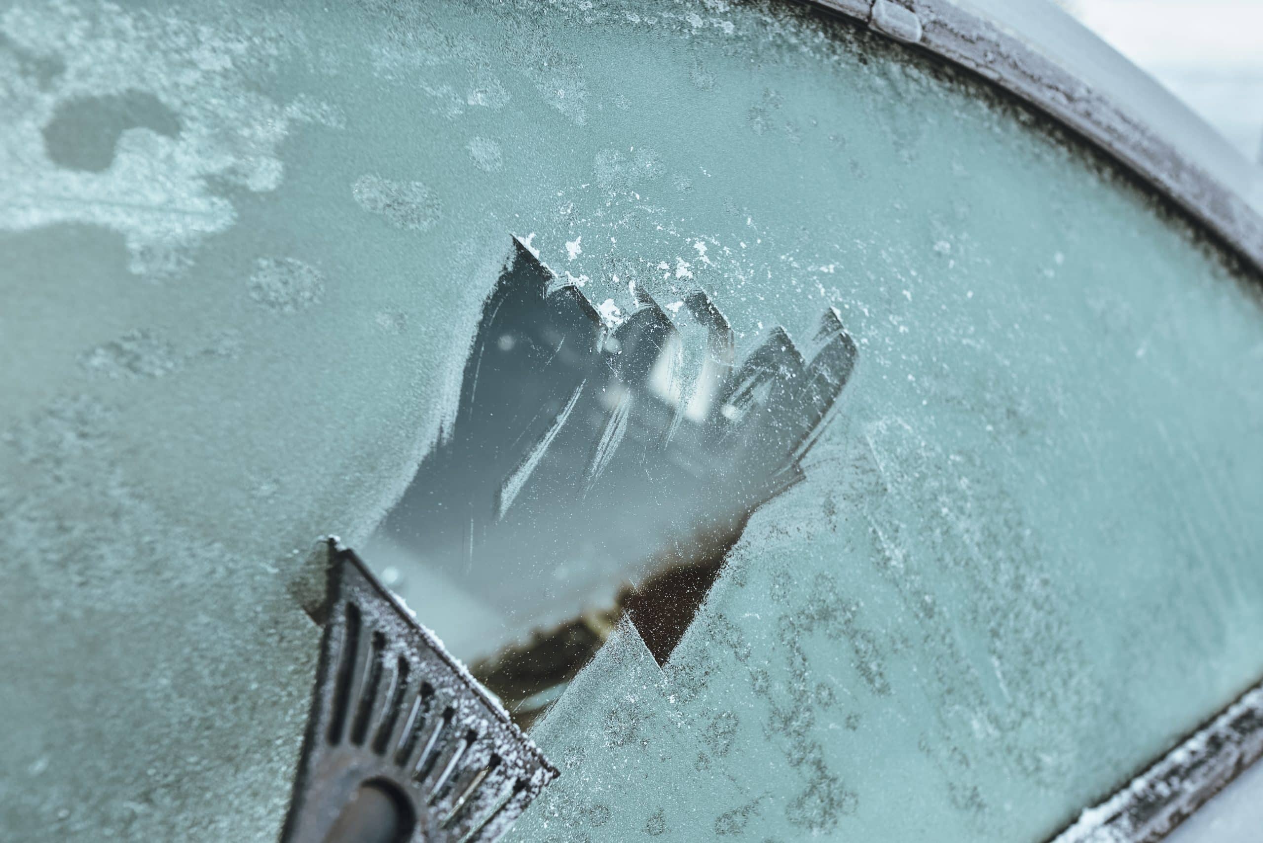 Invicta Couriers pre-shift winter vehicle checks.